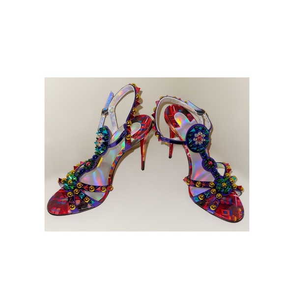 Christian Louboutin Shoes - Brand New, With Tags, Christian Louboutin Goldora 100 Patent Sandals
